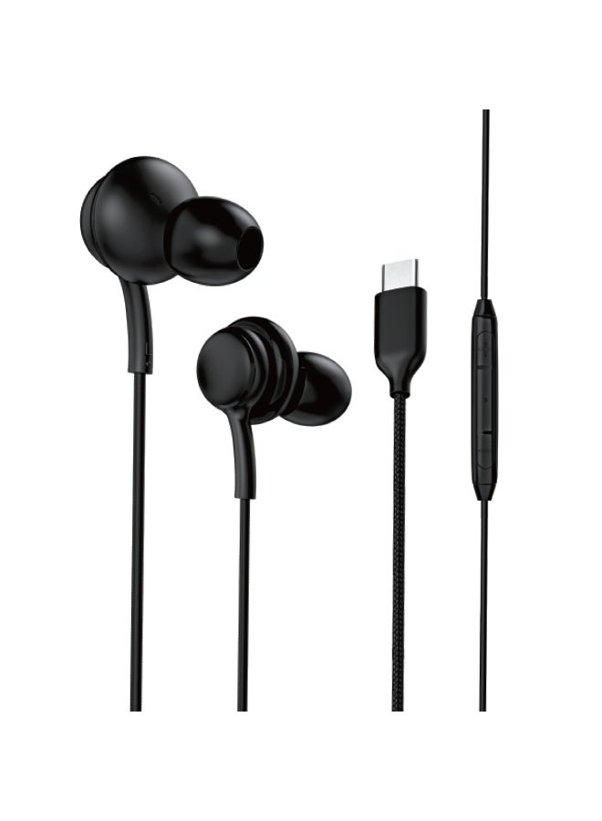 سبون سماعة اذن سلكية تايب سي قماش ضدالقطع - Image 3